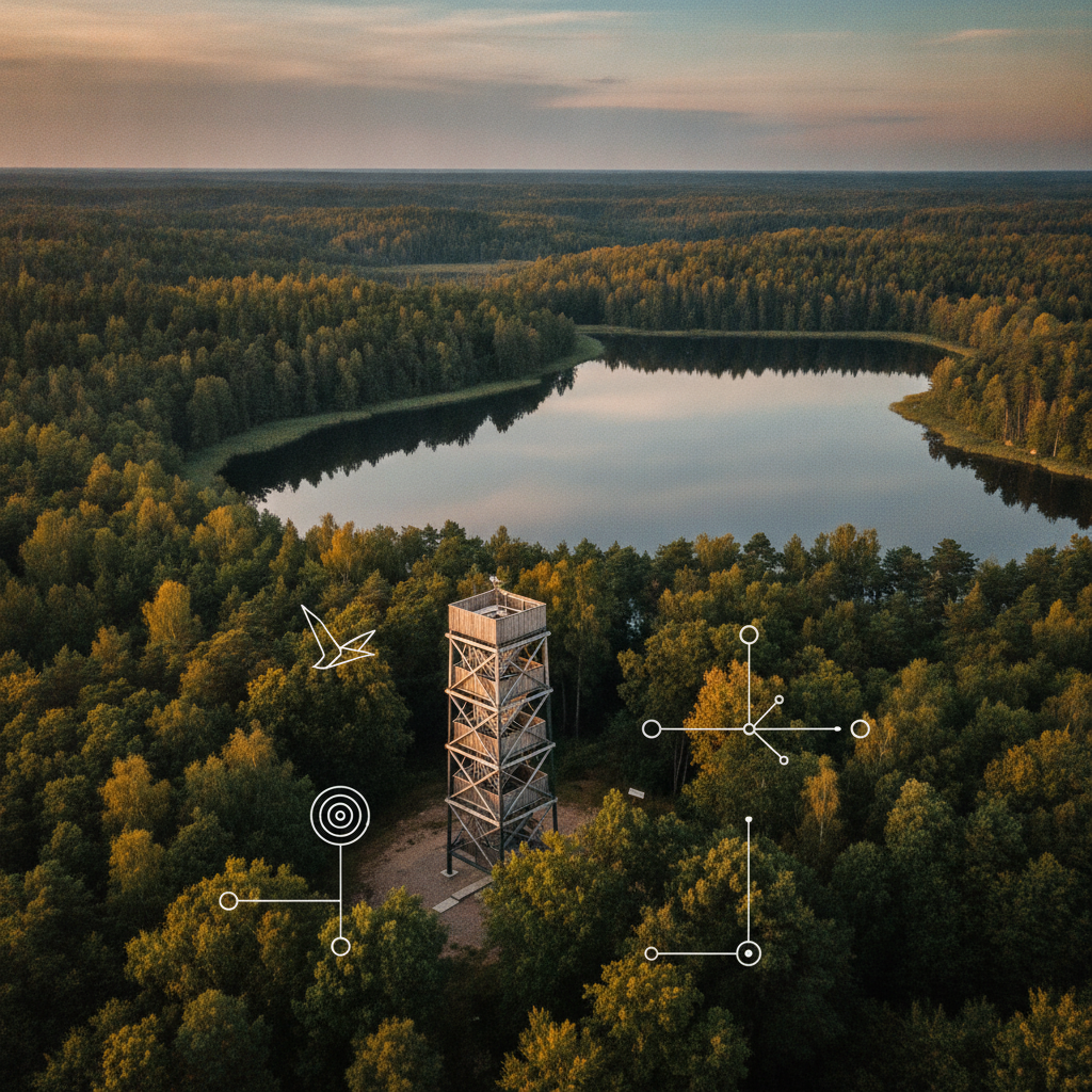 Bijeikių apžvalgos bokštas: ką būtina žinoti prieš vykstant